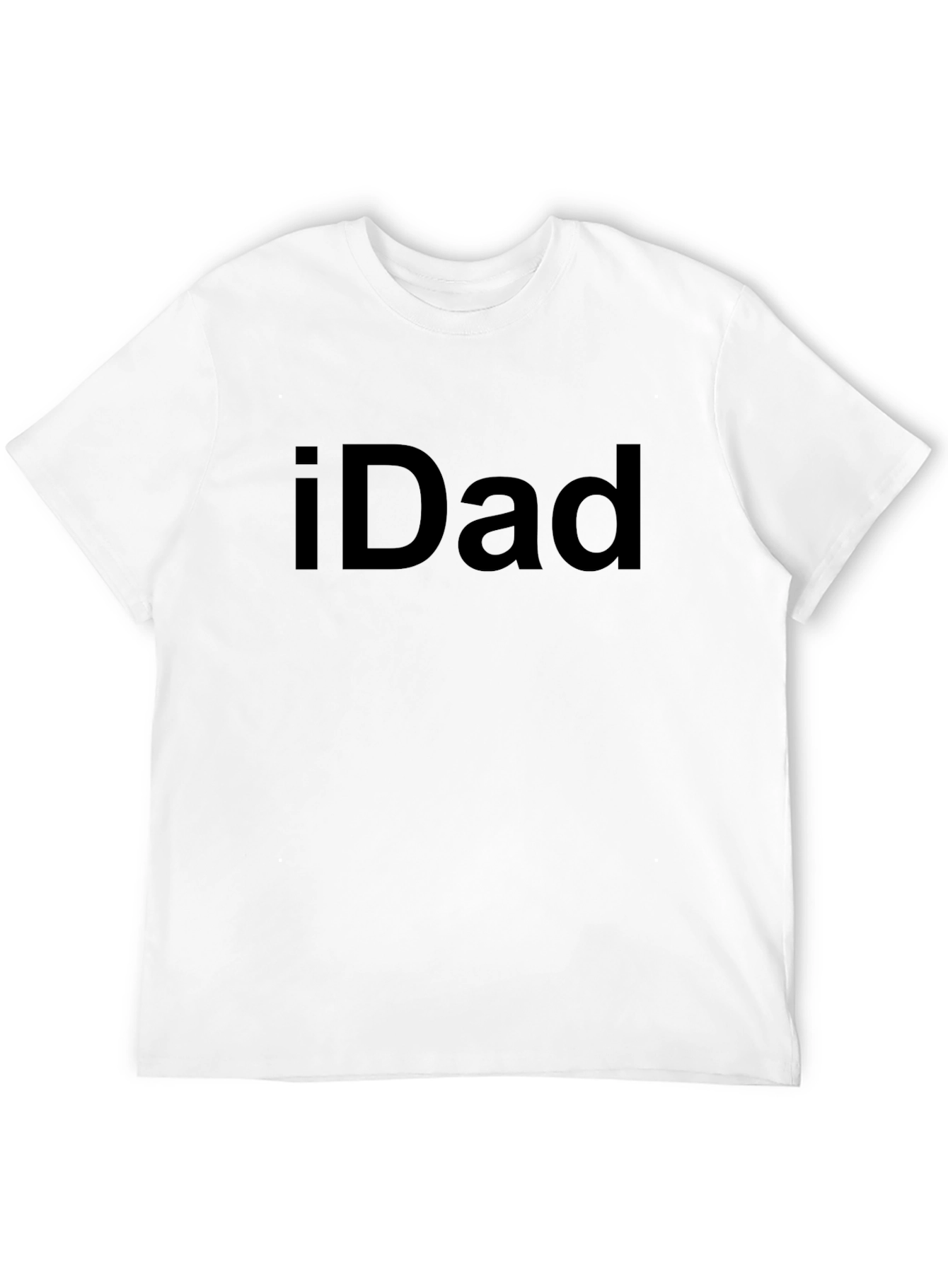 iDad Black T-Shirt - Cool Dad Style