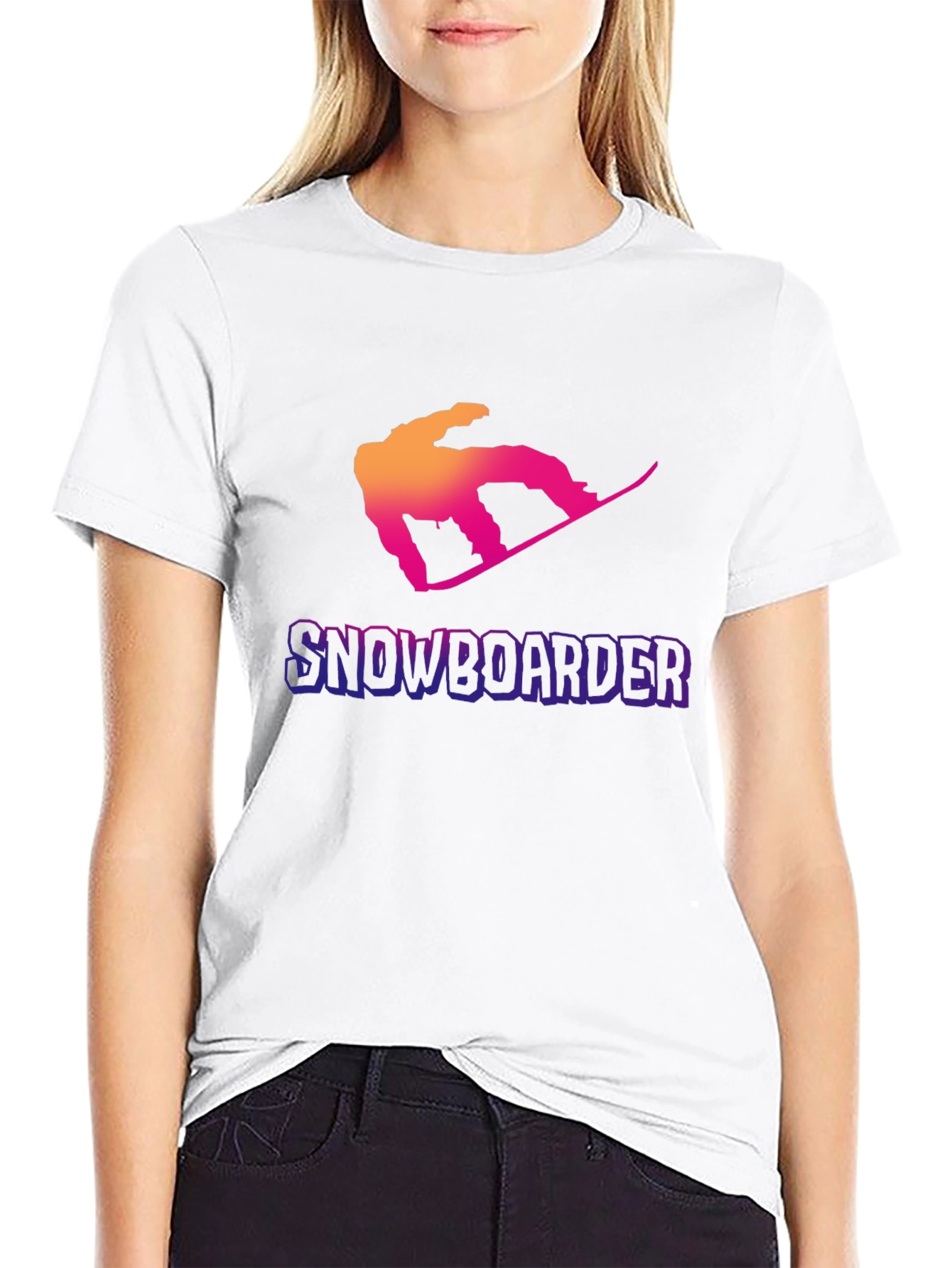 Snowboarder Graphic Tee - Ride in Style