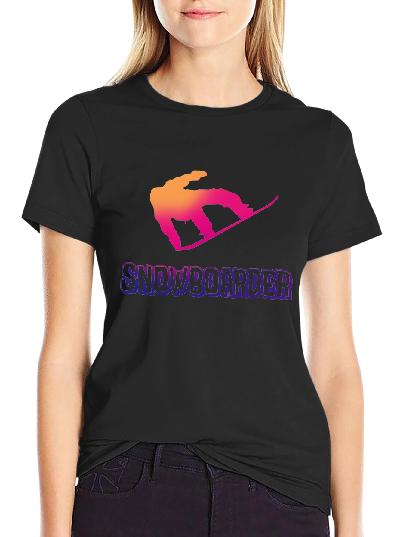 Snowboarder Graphic Tee - Ride in Style