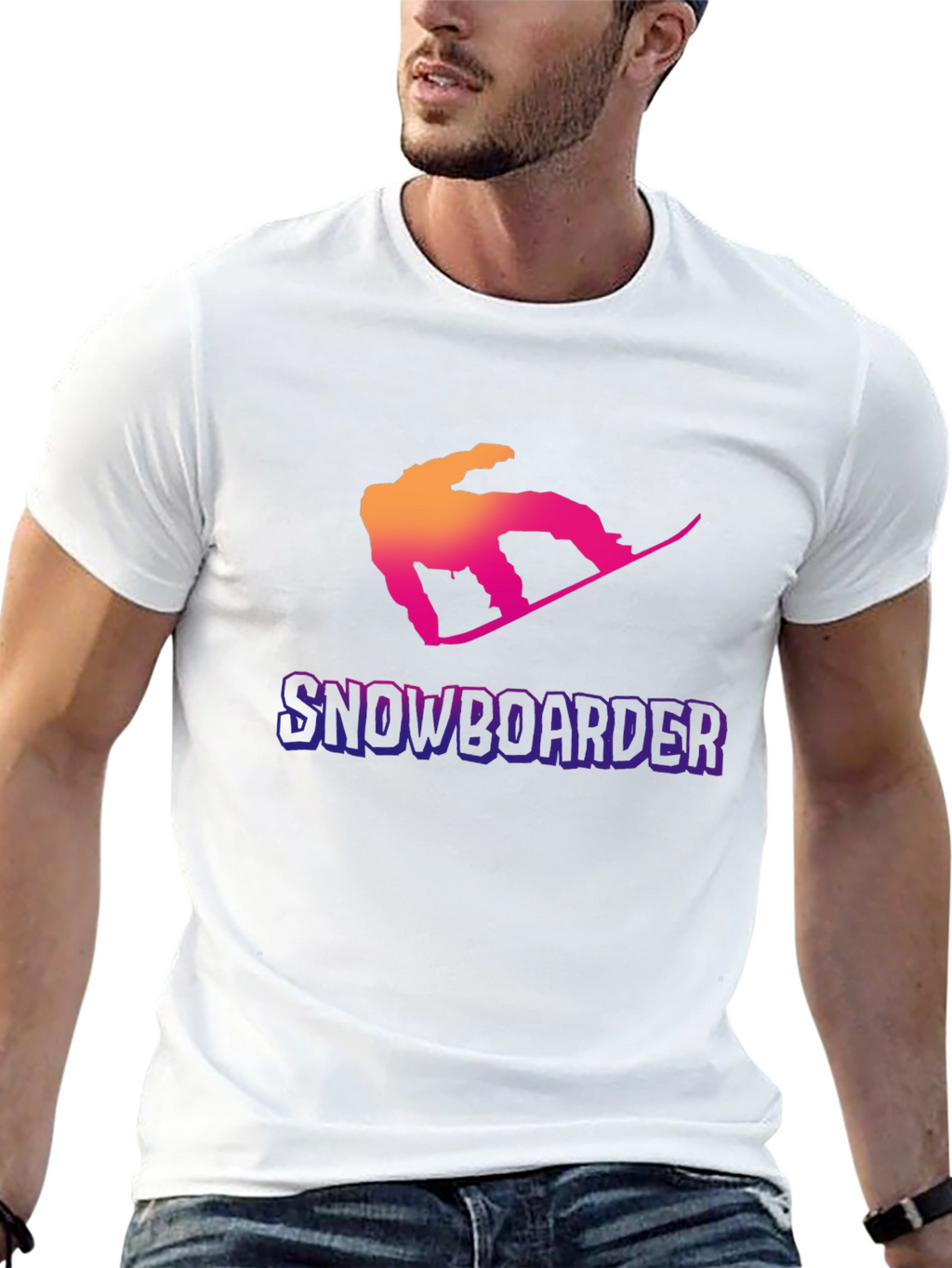 Snowboarder Graphic Tee - Ride in Style