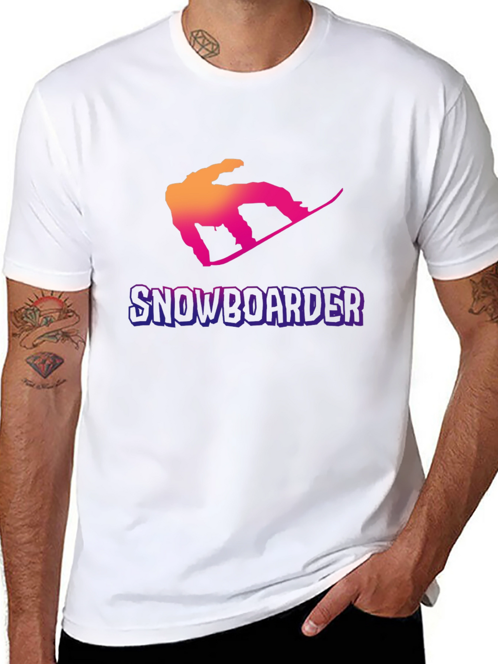 Snowboarder Graphic Tee - Ride in Style