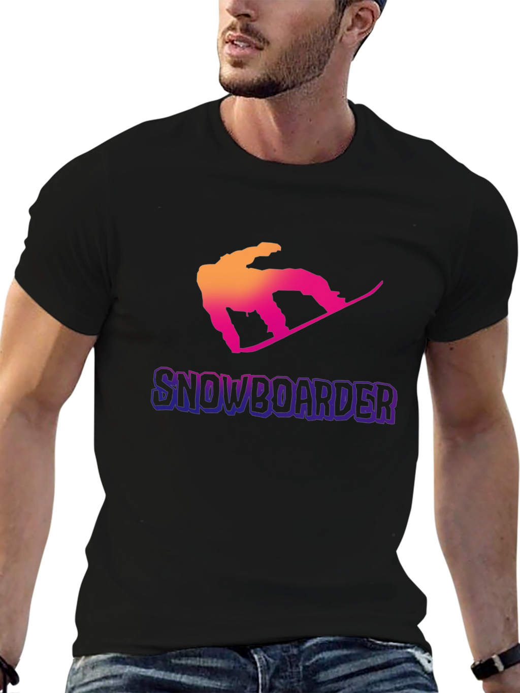Snowboarder Graphic Tee - Ride in Style