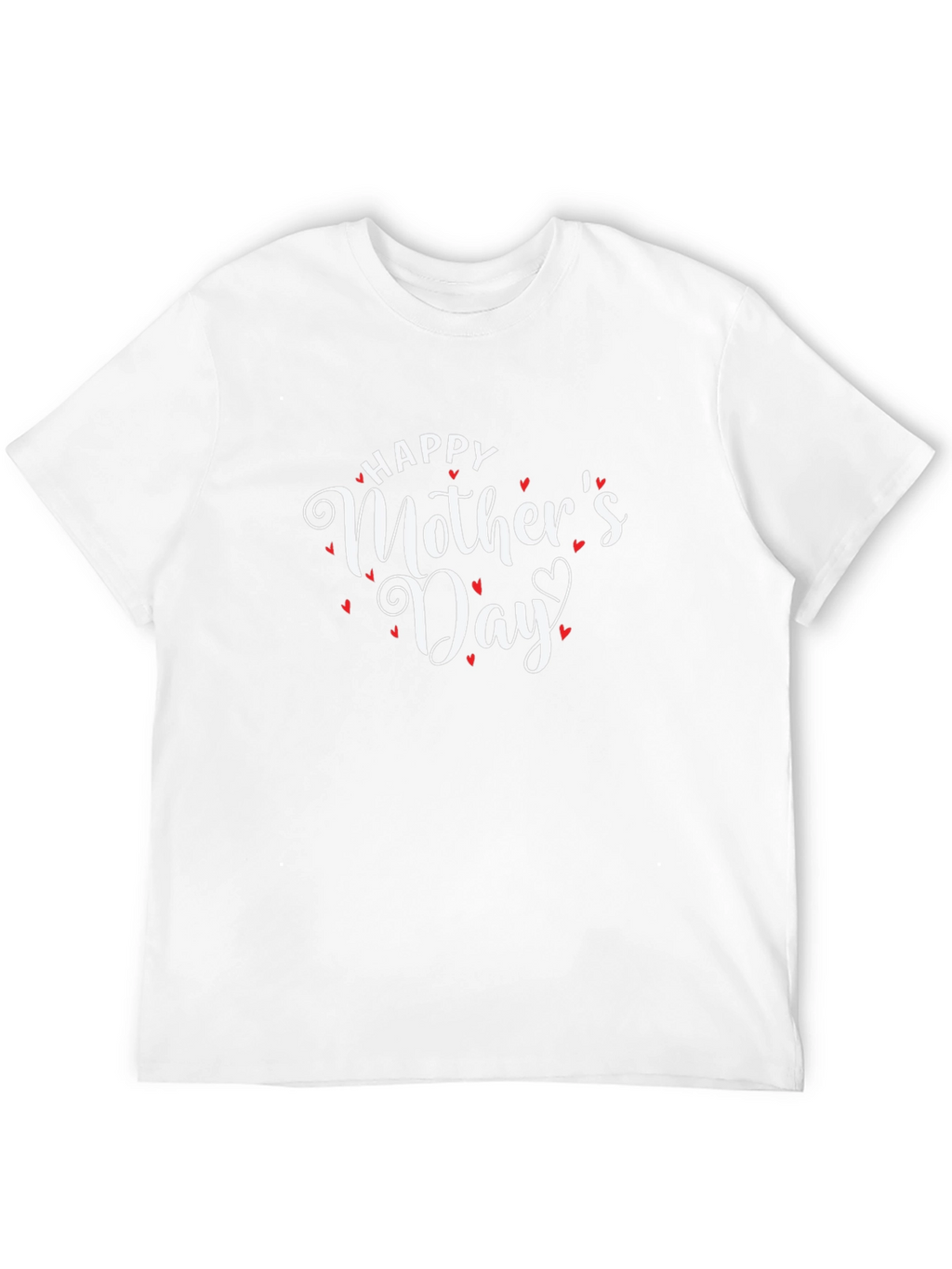 Happy Mothers Day Graphic Tee - Black