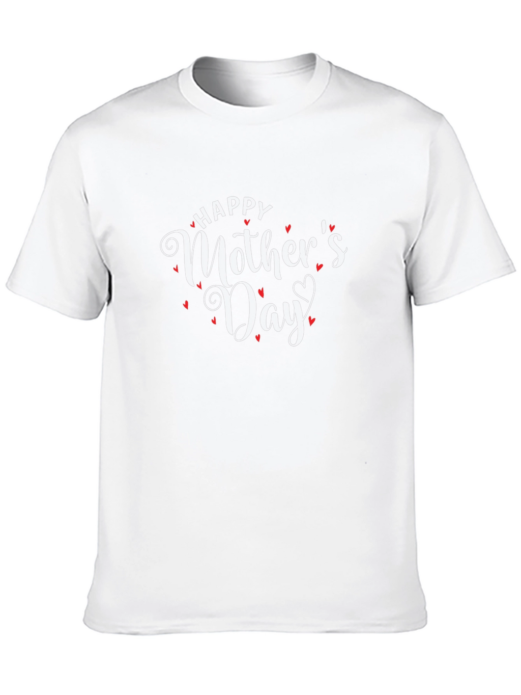 Happy Mothers Day Graphic Tee - Black