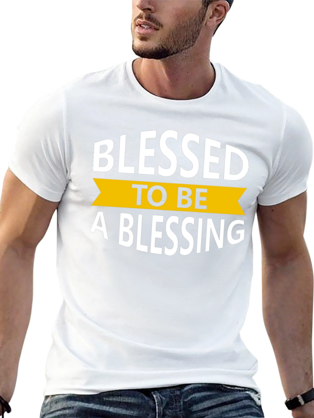 Blessed To Be A Blessing Black T-Shirt