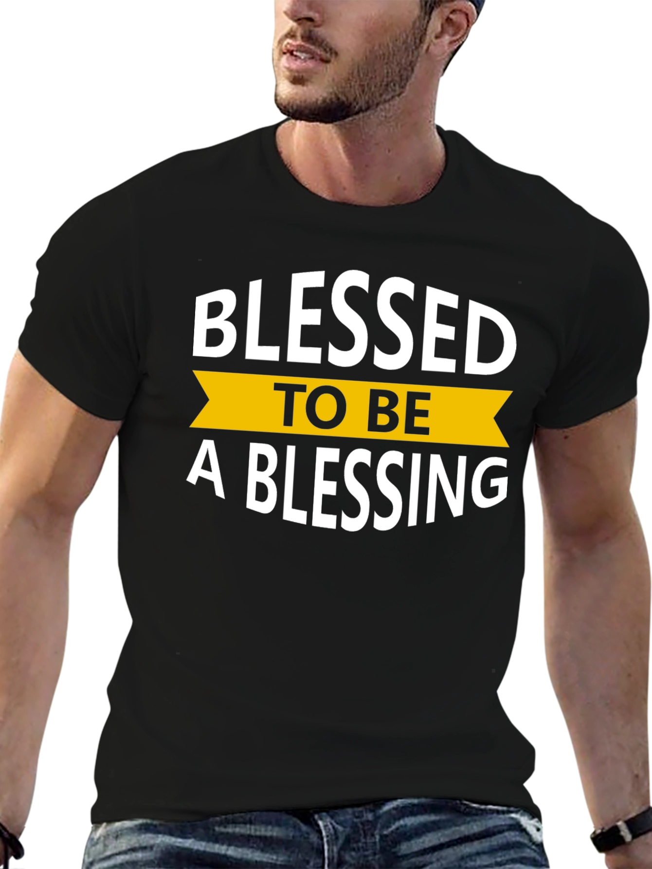 Blessed To Be A Blessing Black T-Shirt