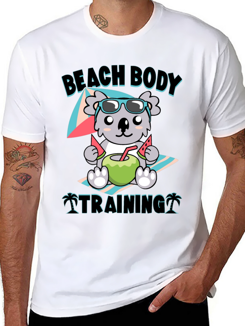 Beach Body Training Koala T-Shirt
