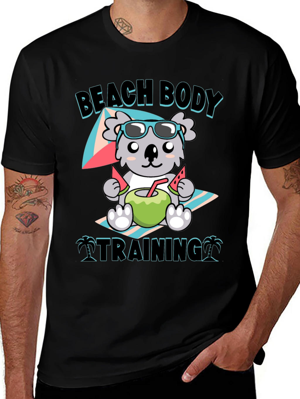 Beach Body Training Koala T-Shirt