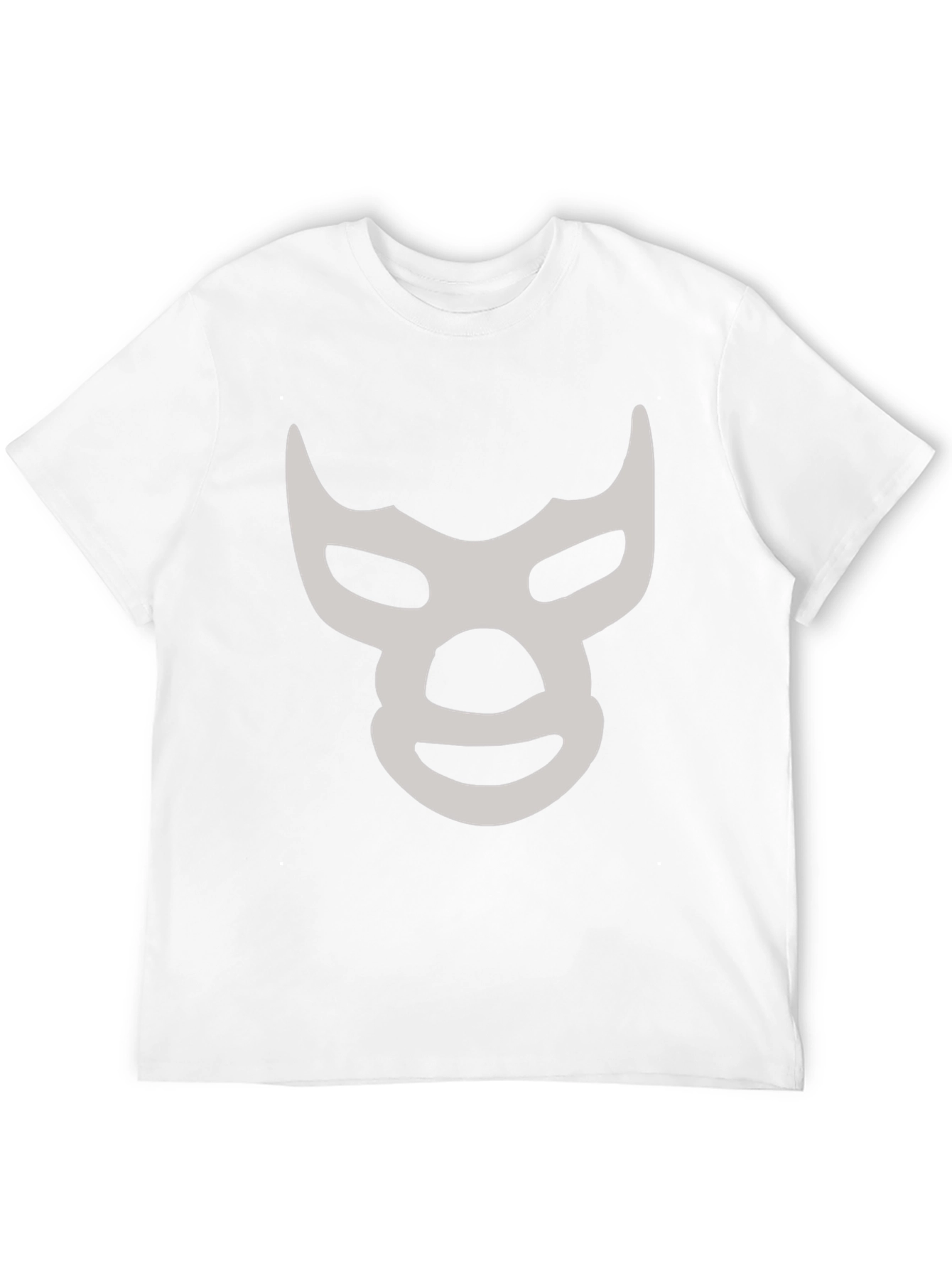 Lucha Libre Mask T-Shirt - Black Cotton Tee