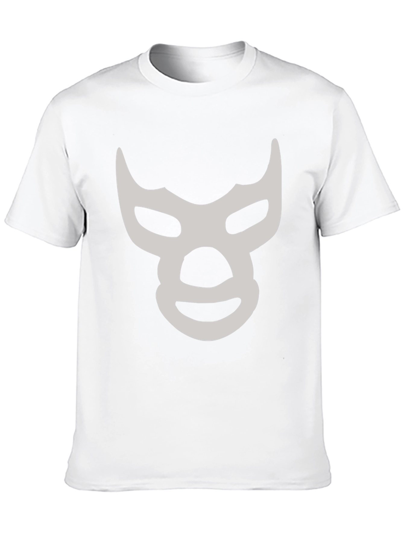 Lucha Libre Mask T-Shirt - Black Cotton Tee