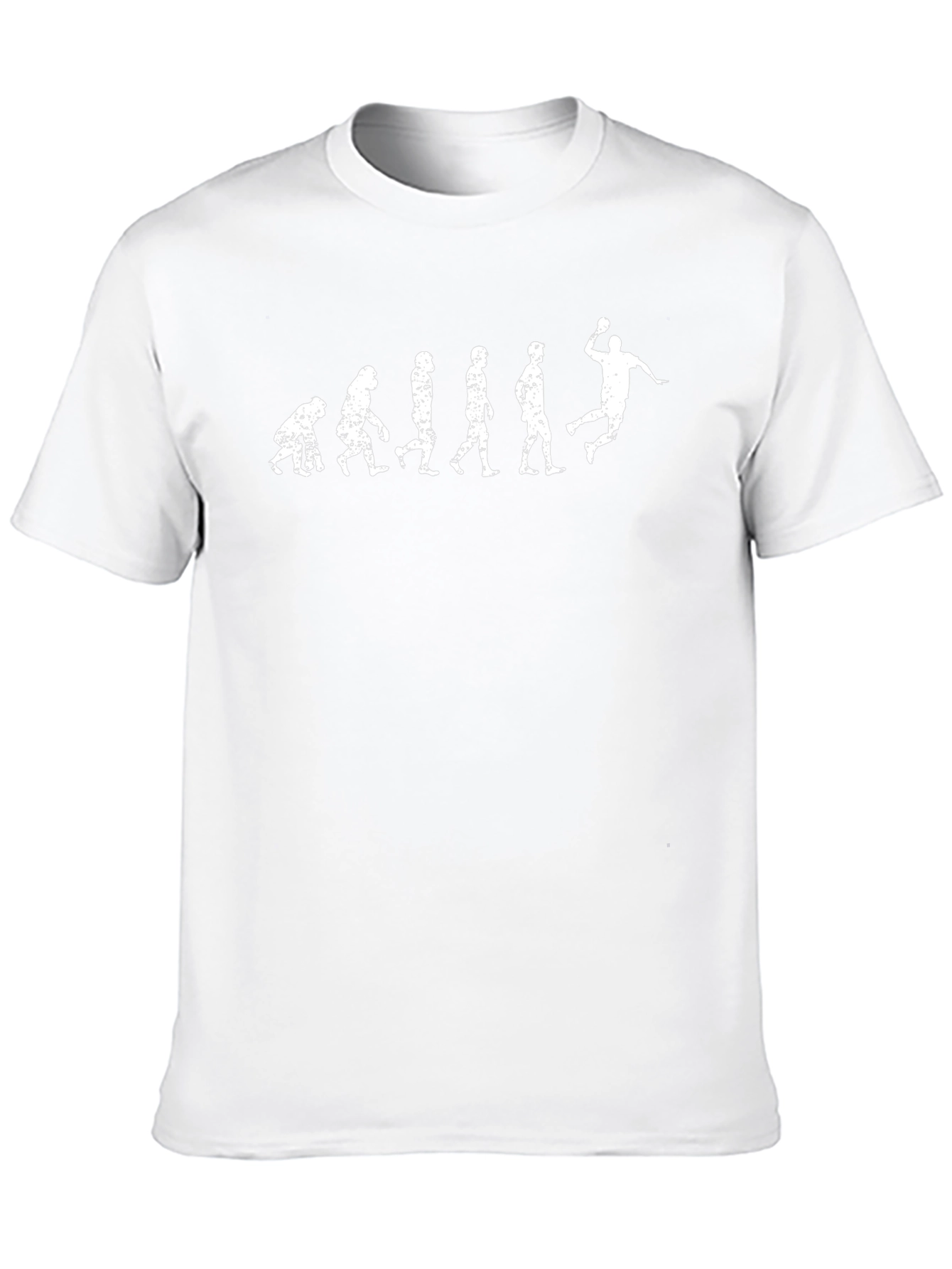 Evolution Handball Graphic T-Shirt - Black Cotton Tee