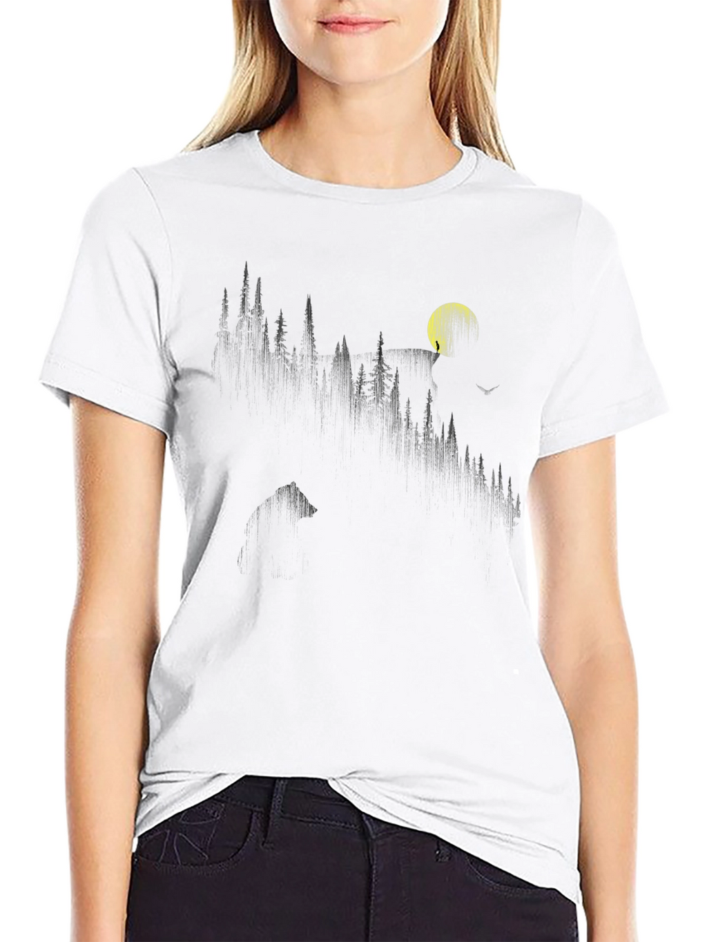 Mountain Moon Graphic Tee