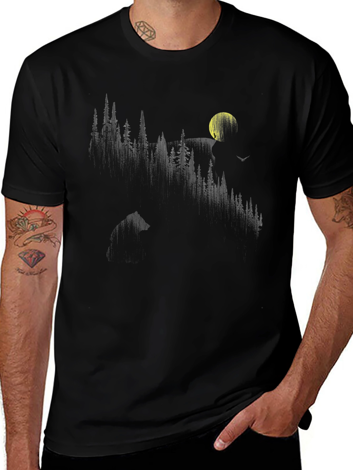 Mountain Moon Graphic Tee