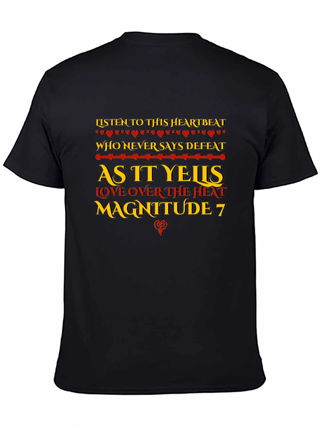 Heartbeat Graphic T-Shirt - Listen to This Heartbeat