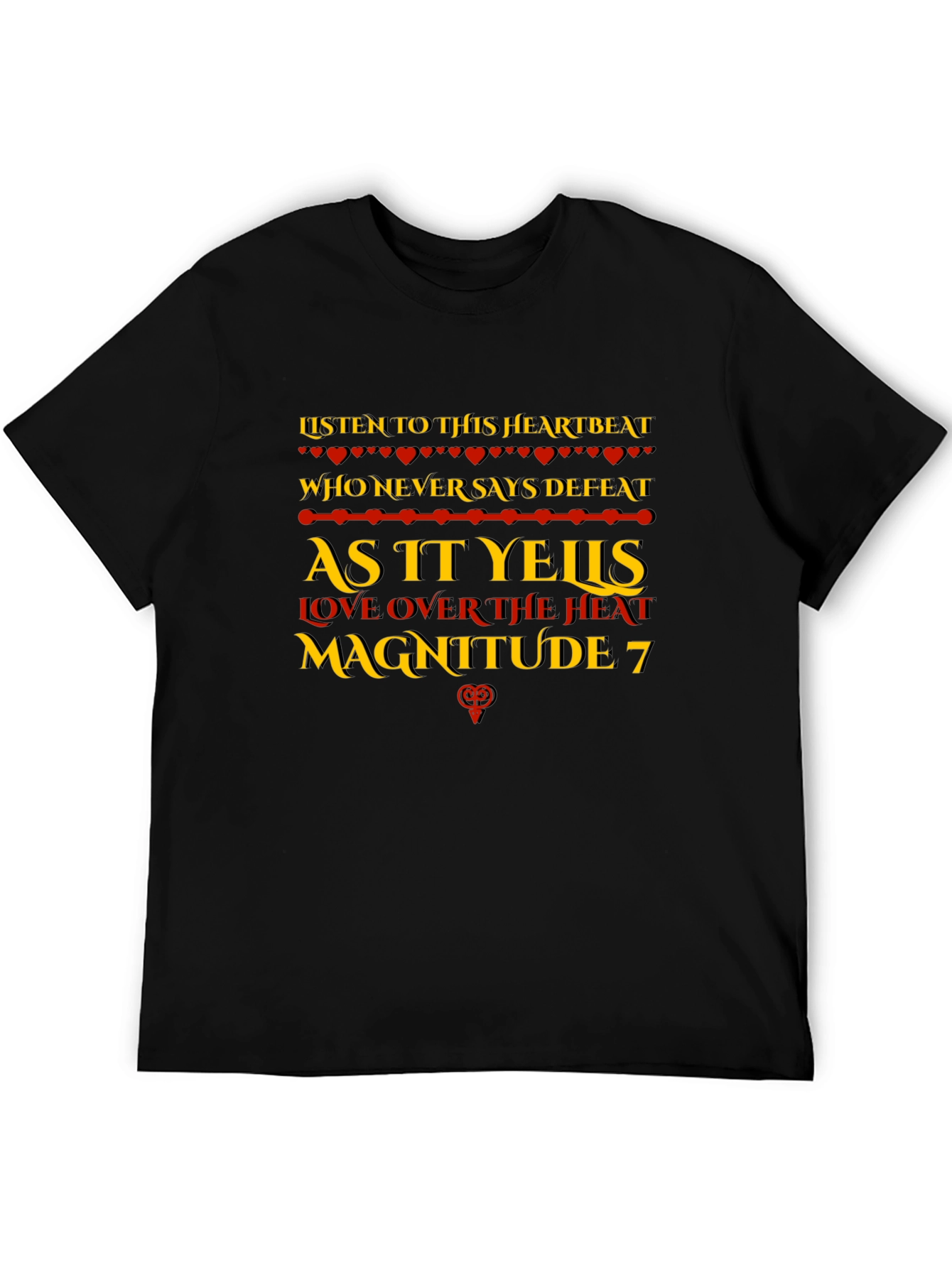 Heartbeat Graphic T-Shirt - Listen to This Heartbeat