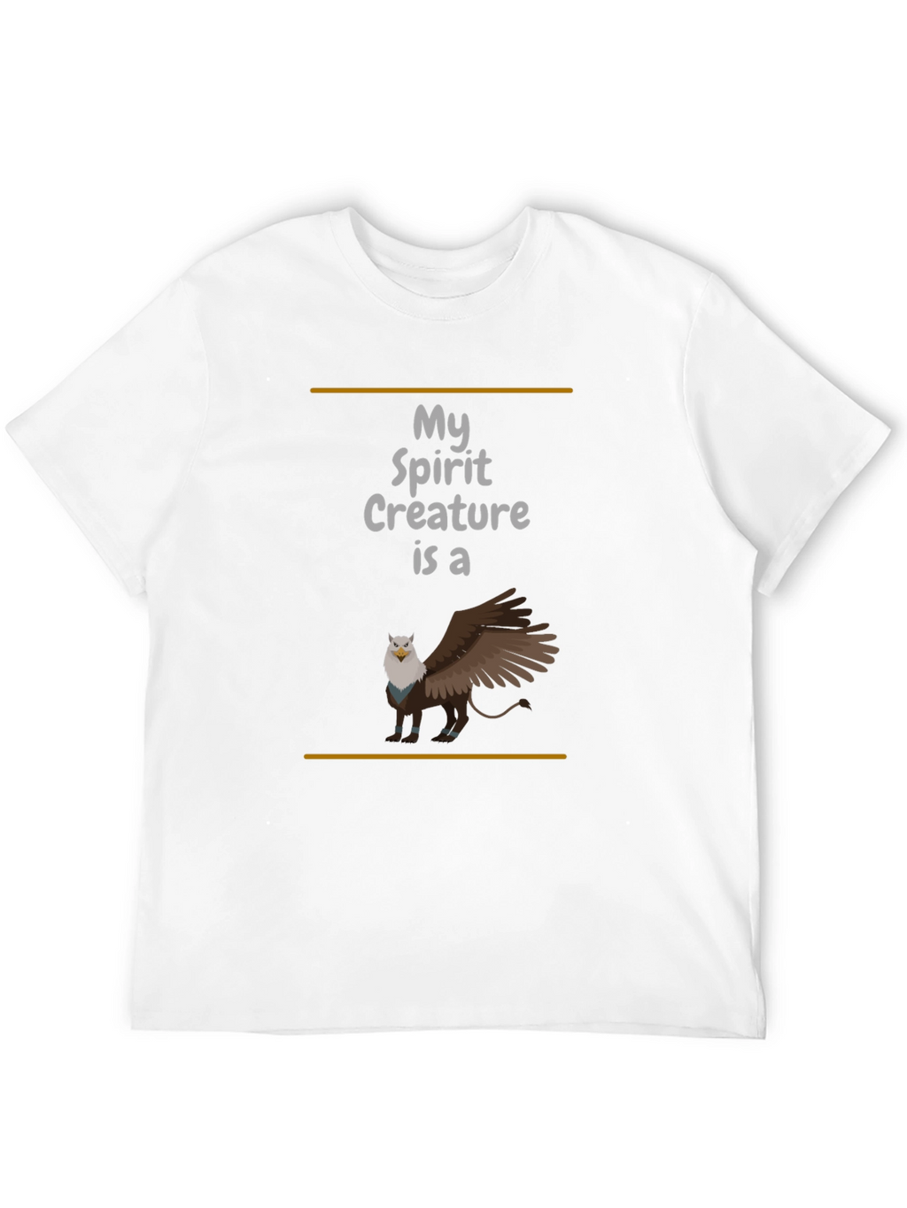 My Spirit Creature Gryphon Graphic T-Shirt