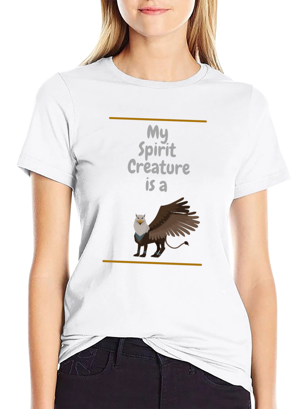 My Spirit Creature Gryphon Graphic T-Shirt
