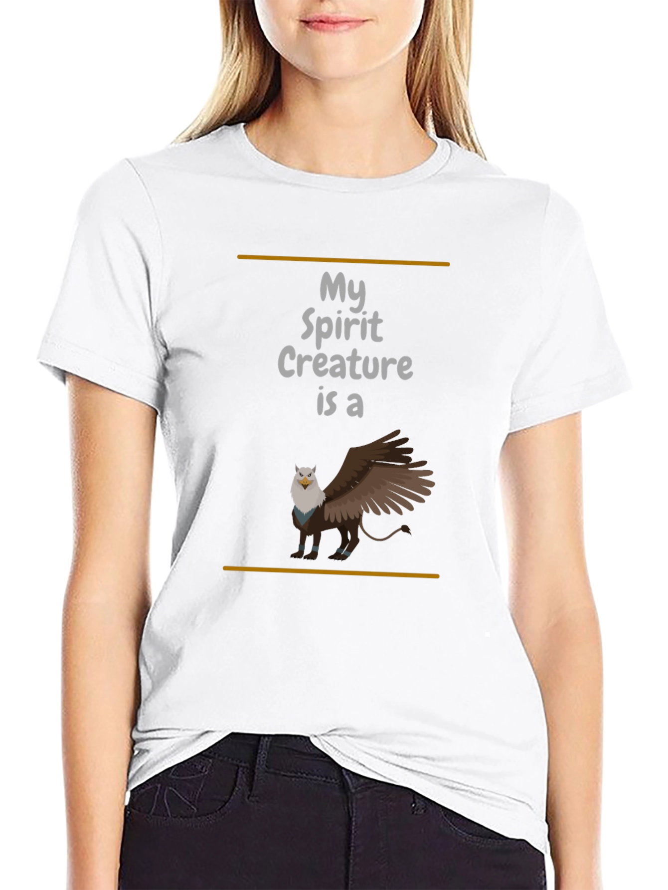 My Spirit Creature Gryphon Graphic T-Shirt