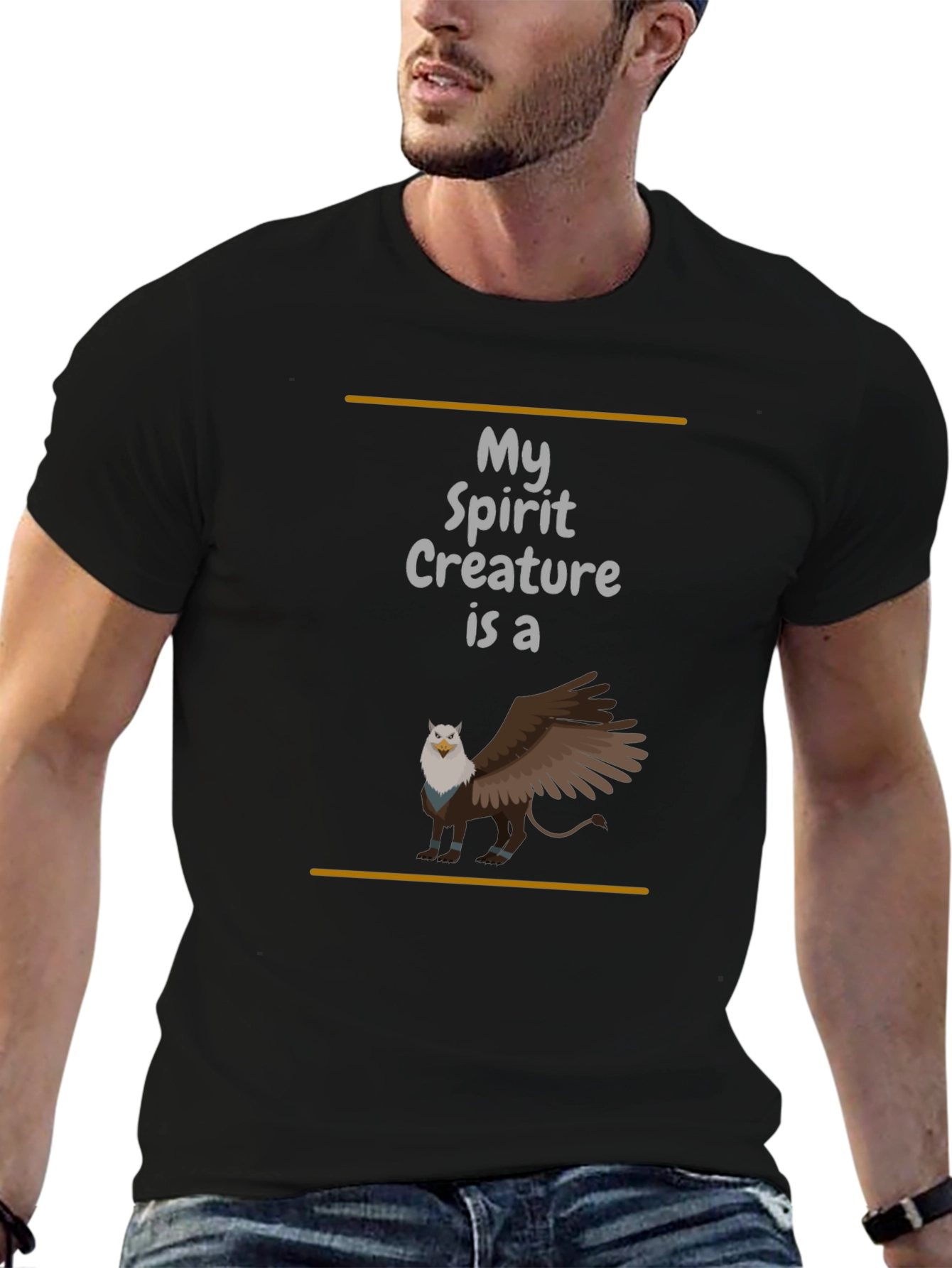My Spirit Creature Gryphon Graphic T-Shirt