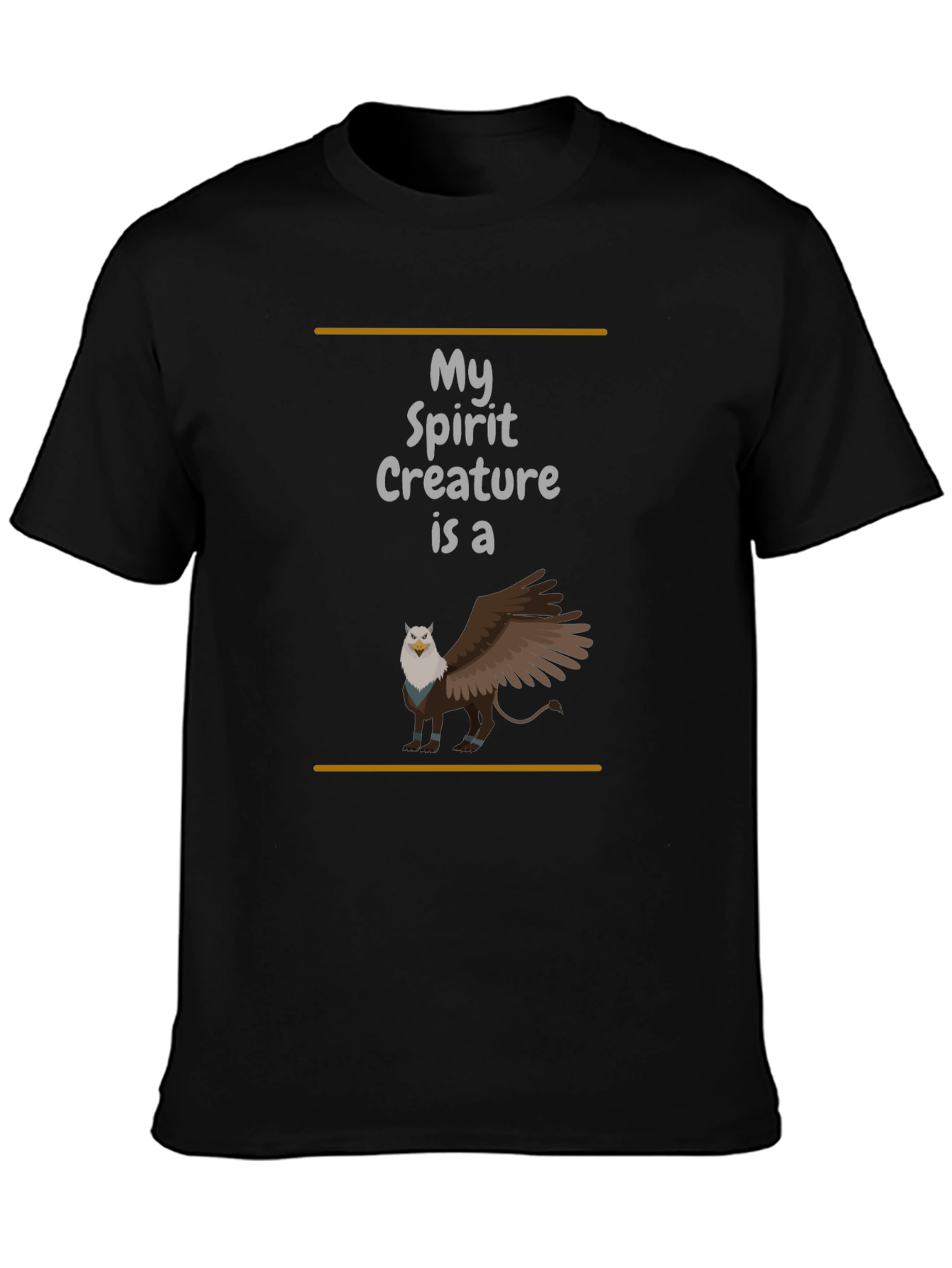 My Spirit Creature Gryphon Graphic T-Shirt