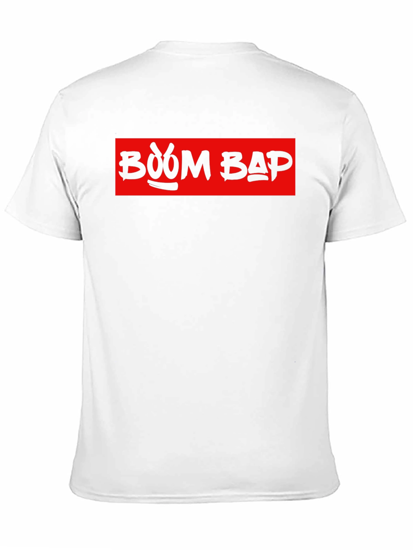 Boom Bap Graphic T-Shirt - Red and Black