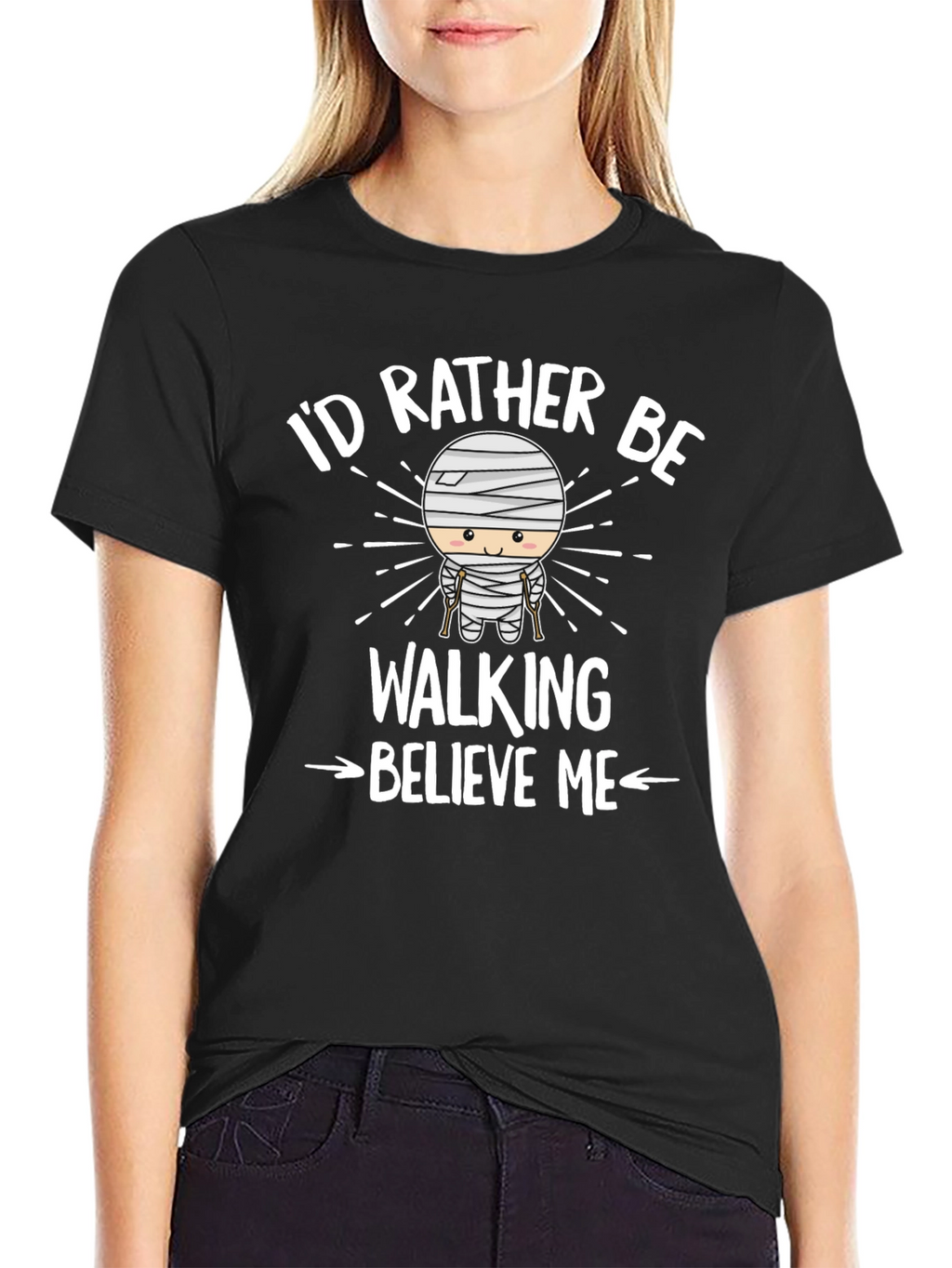 Id Rather Be Walking T-Shirt