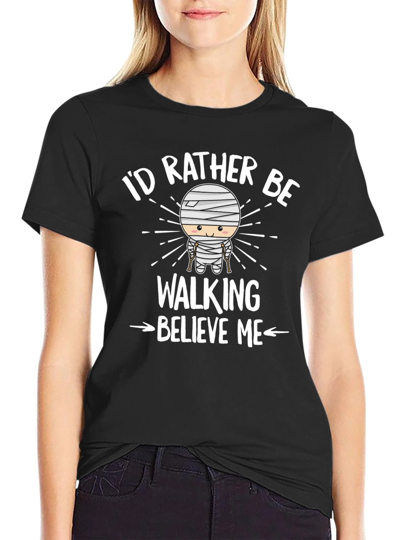 Id Rather Be Walking T-Shirt