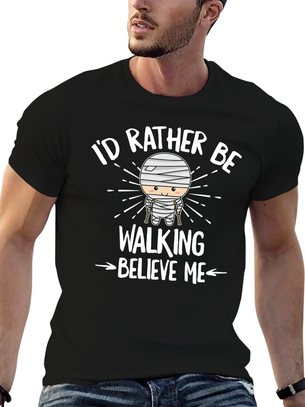 Id Rather Be Walking T-Shirt