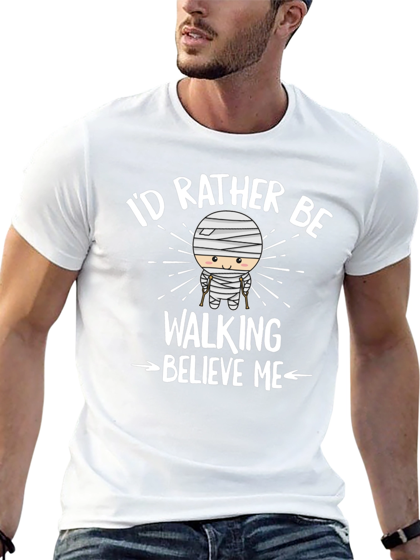 Id Rather Be Walking T-Shirt