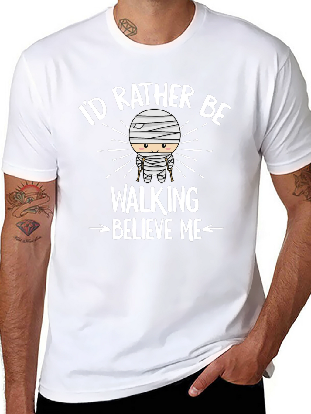 Id Rather Be Walking T-Shirt