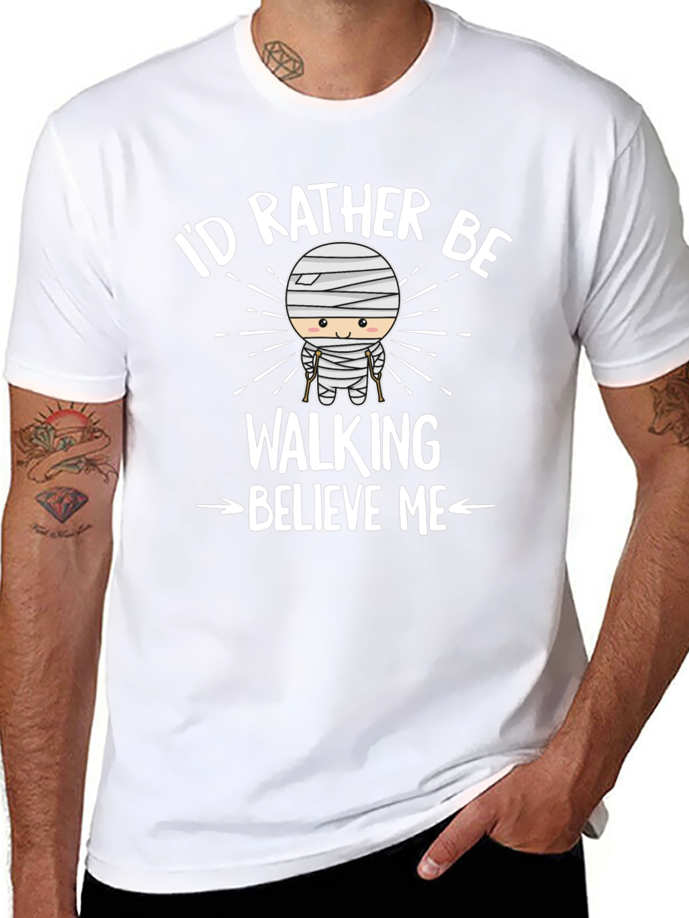 Id Rather Be Walking T-Shirt