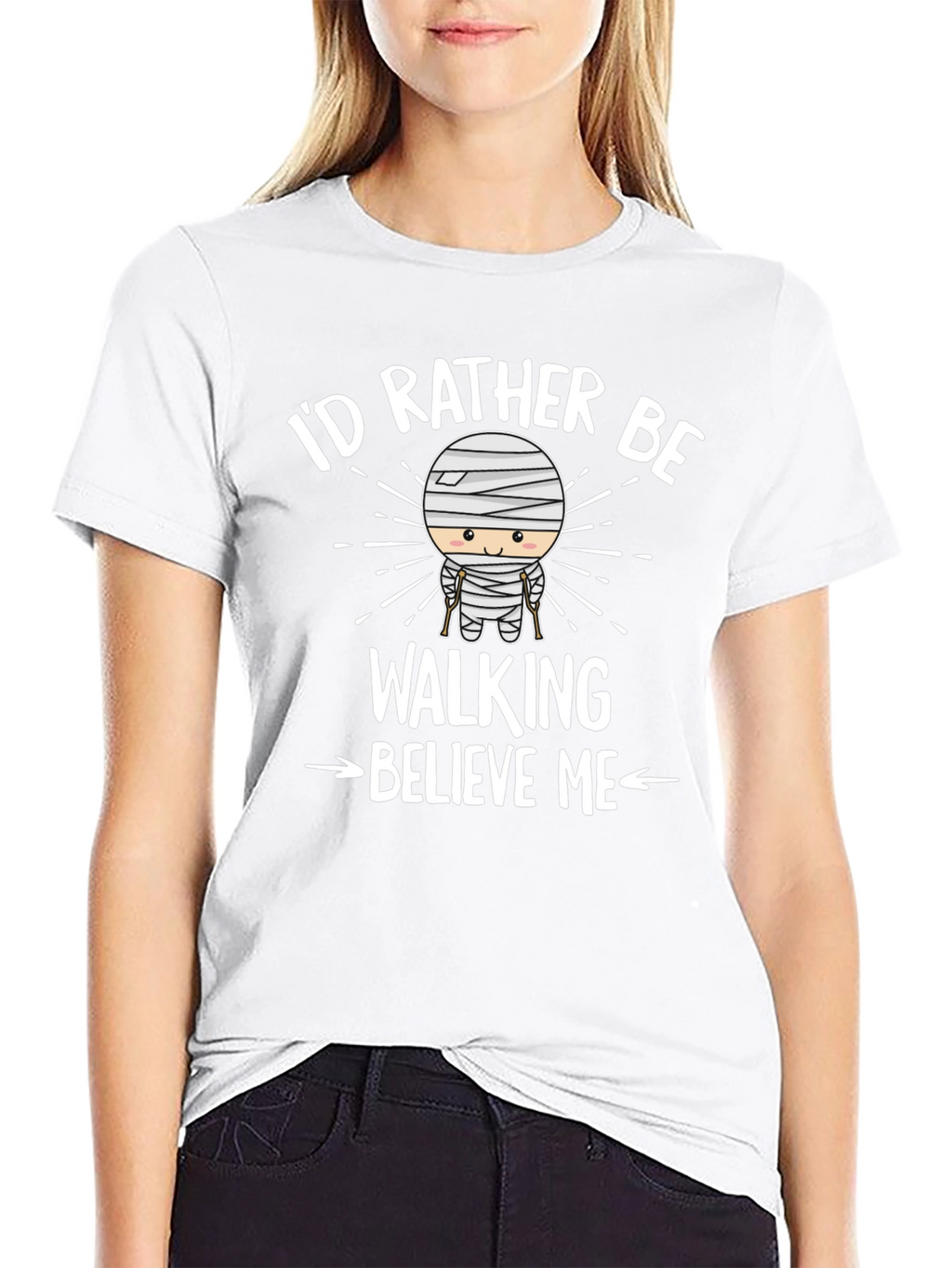 Id Rather Be Walking T-Shirt