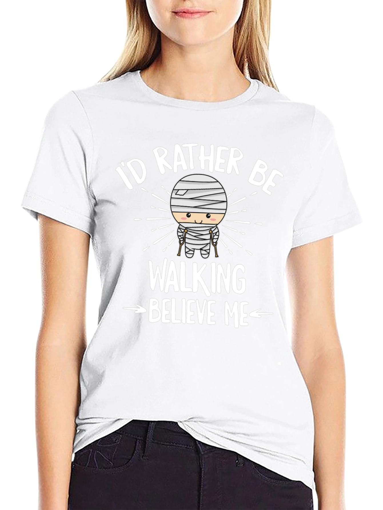 Id Rather Be Walking T-Shirt