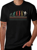 Evolution of Skateboarding T-Shirt - Black