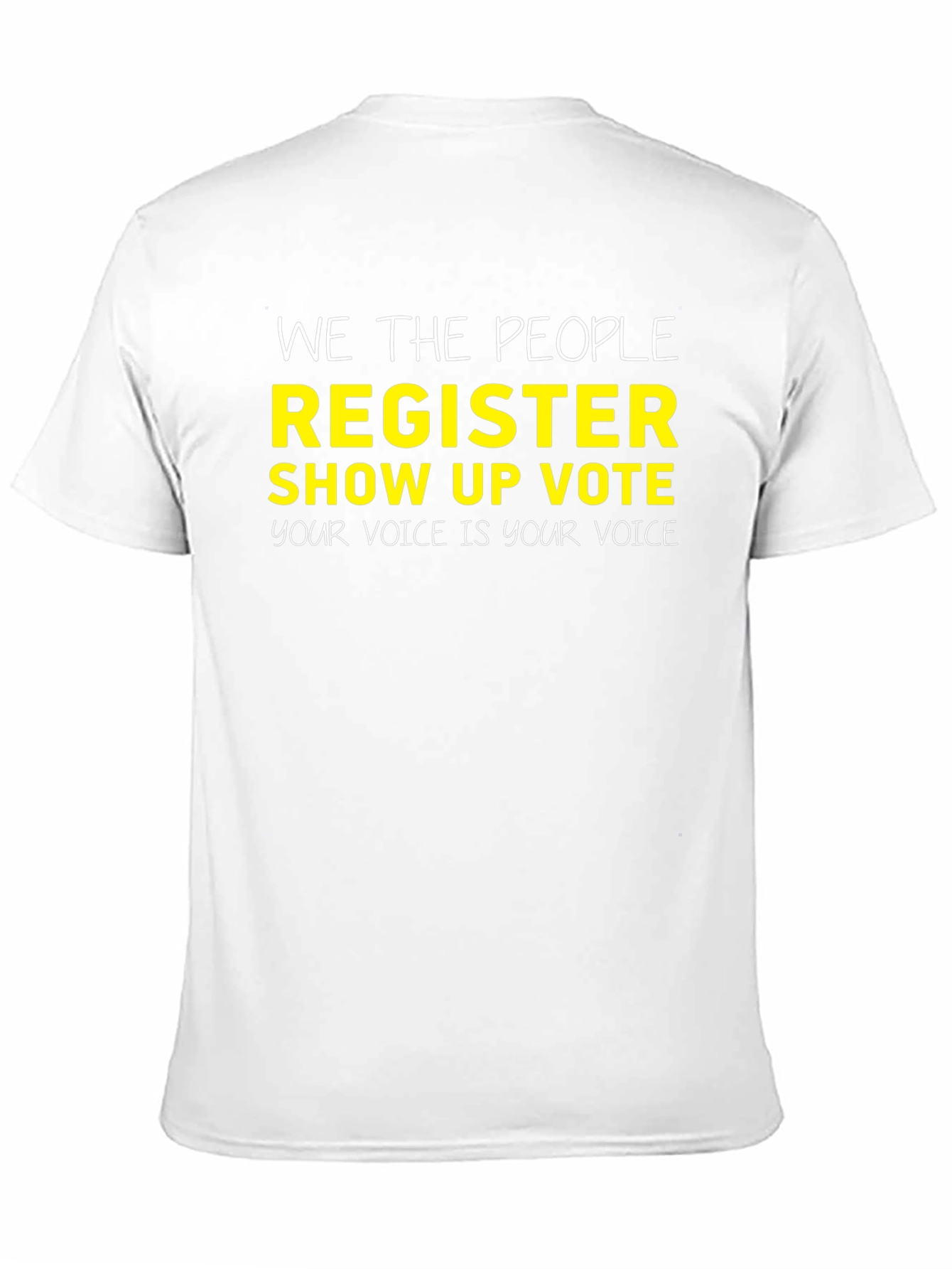 We the People Register Vote Graphic Tee