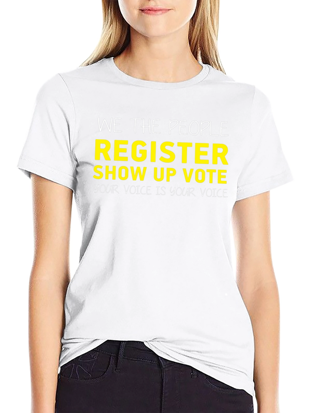 We the People Register Vote Graphic Tee