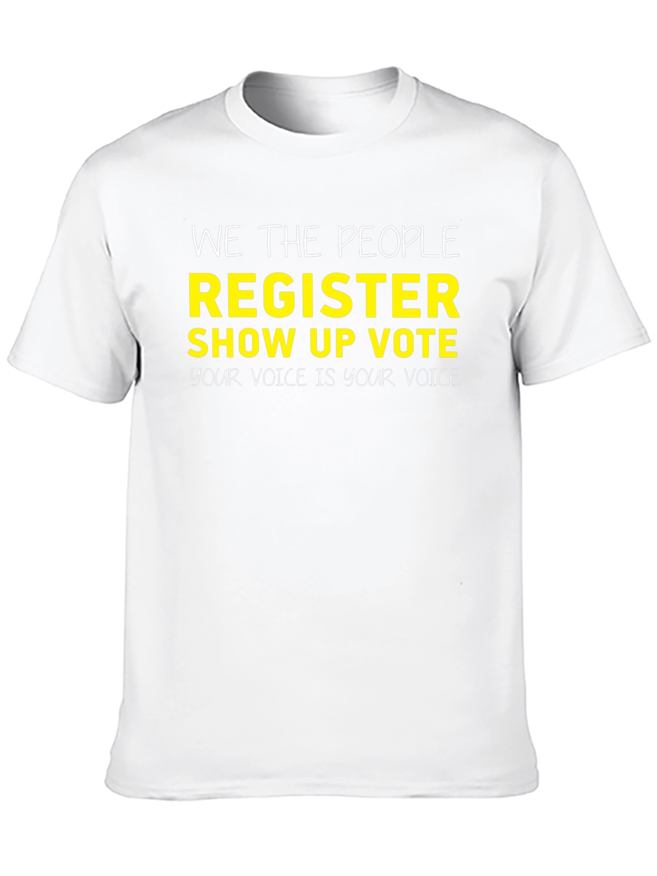 We the People Register Vote Graphic Tee