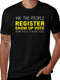 We the People Register Vote Graphic Tee