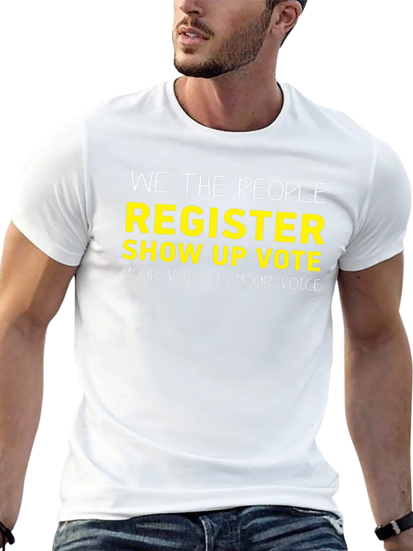 We the People Register Vote Graphic Tee