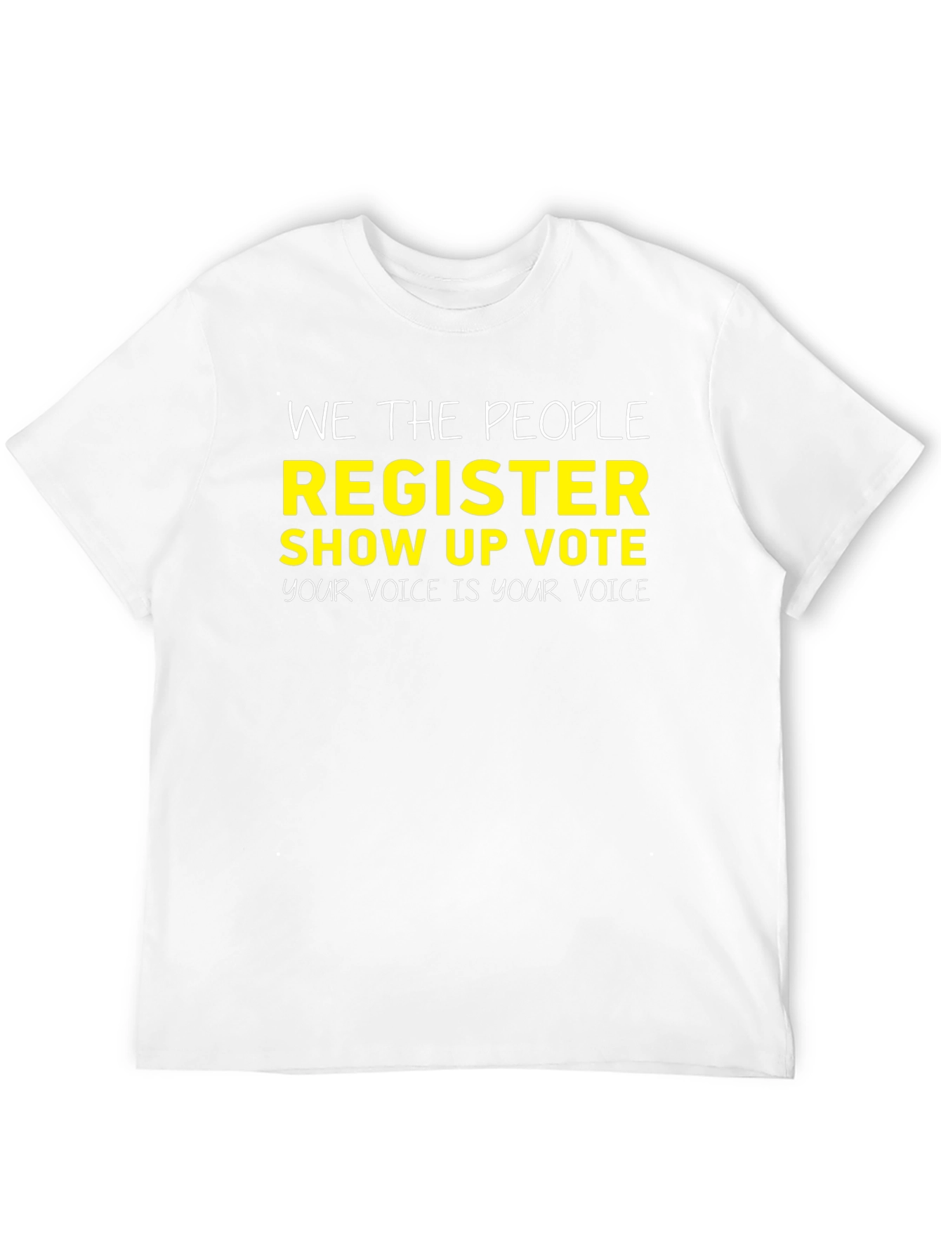 We the People Register Vote Graphic Tee