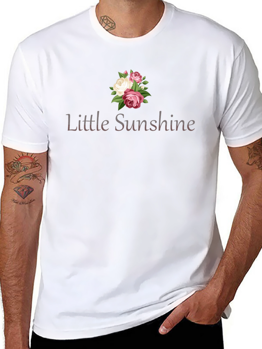 Little Sunshine Floral Graphic Tee