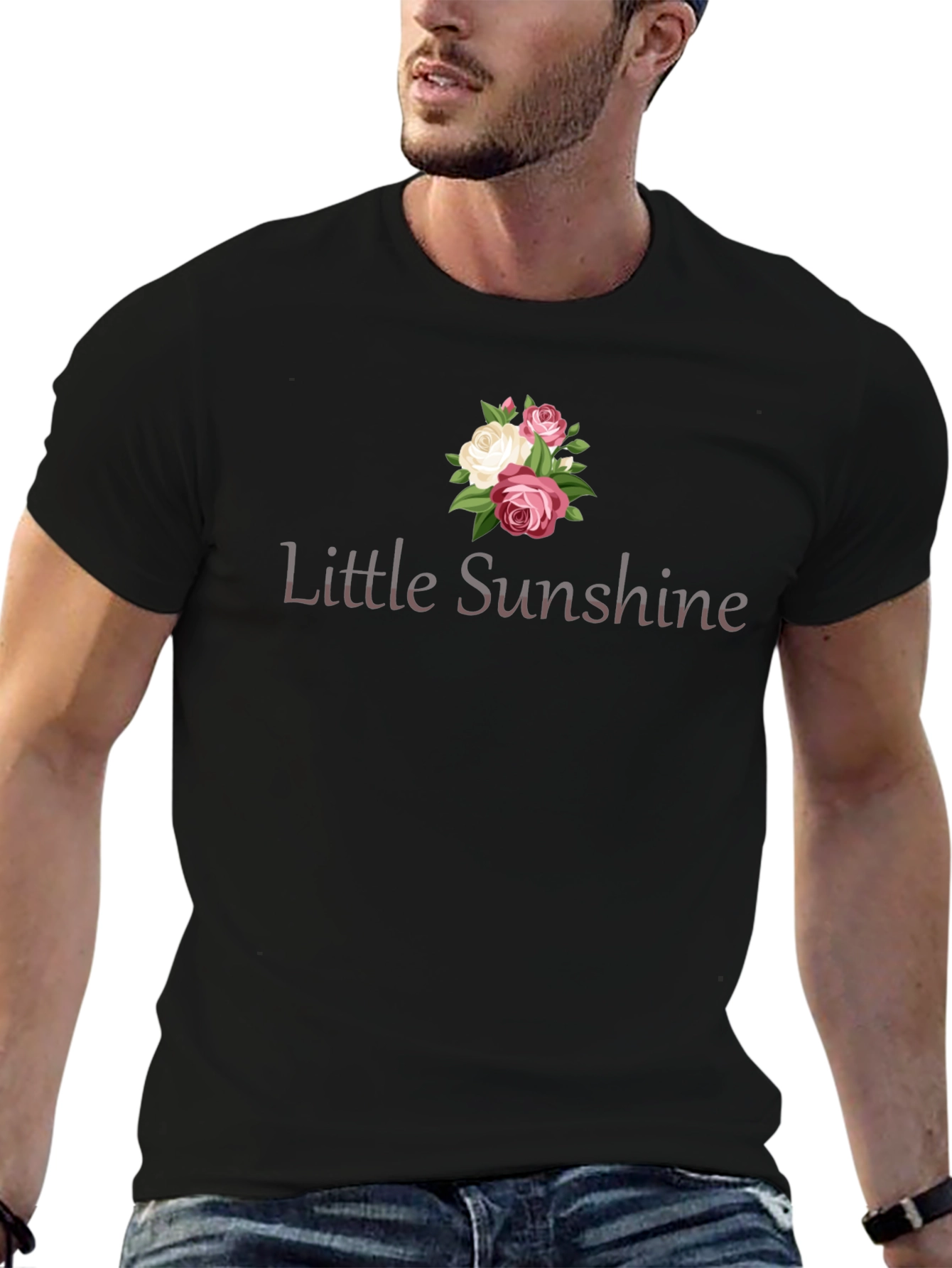Little Sunshine Floral Graphic Tee