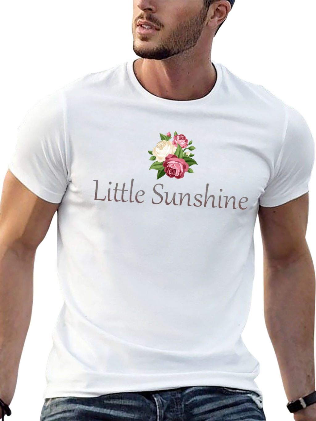 Little Sunshine Floral Graphic Tee