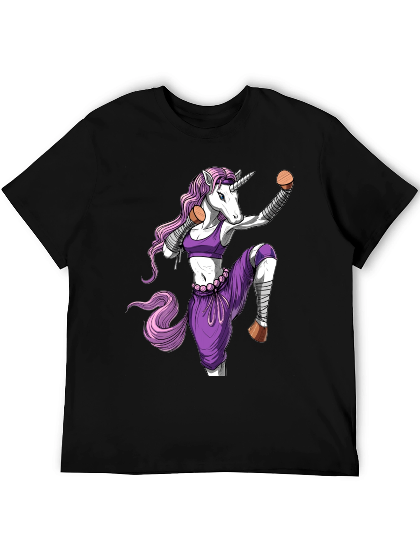 Unicorn Muay Thai T-Shirt - Funny Graphic Tee