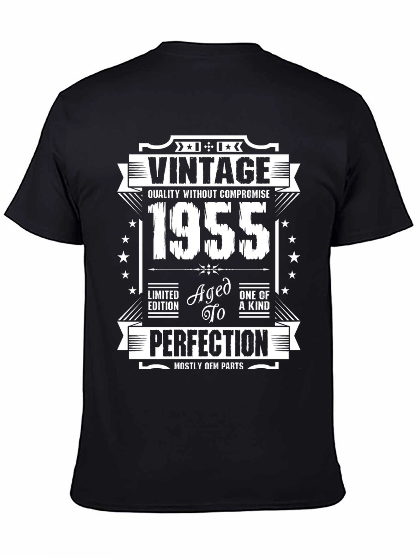 Vintage 1955 Aged to Perfection Graphic T-Shirt