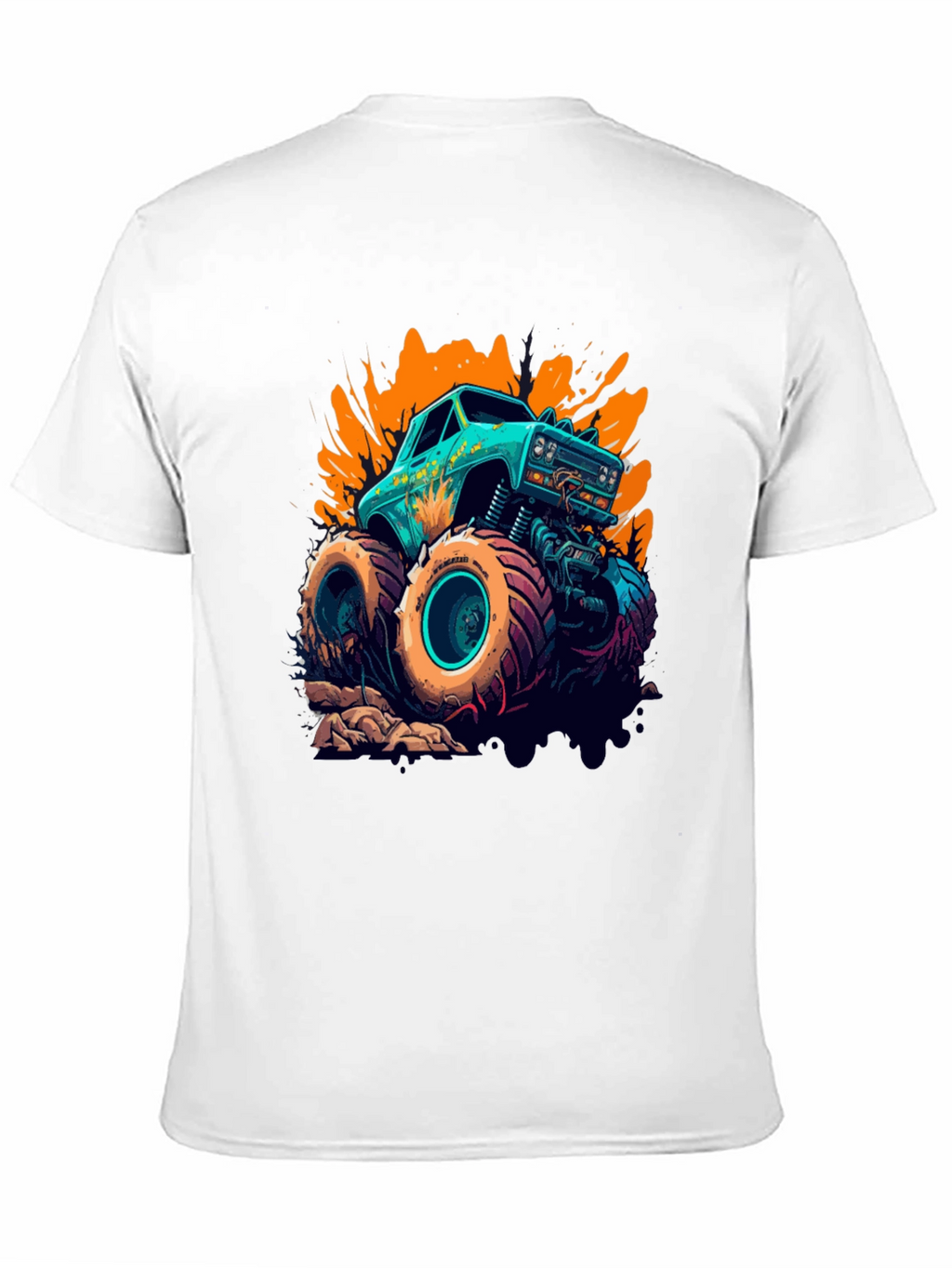 Monster Truck Graphic Tee - Bold Design!