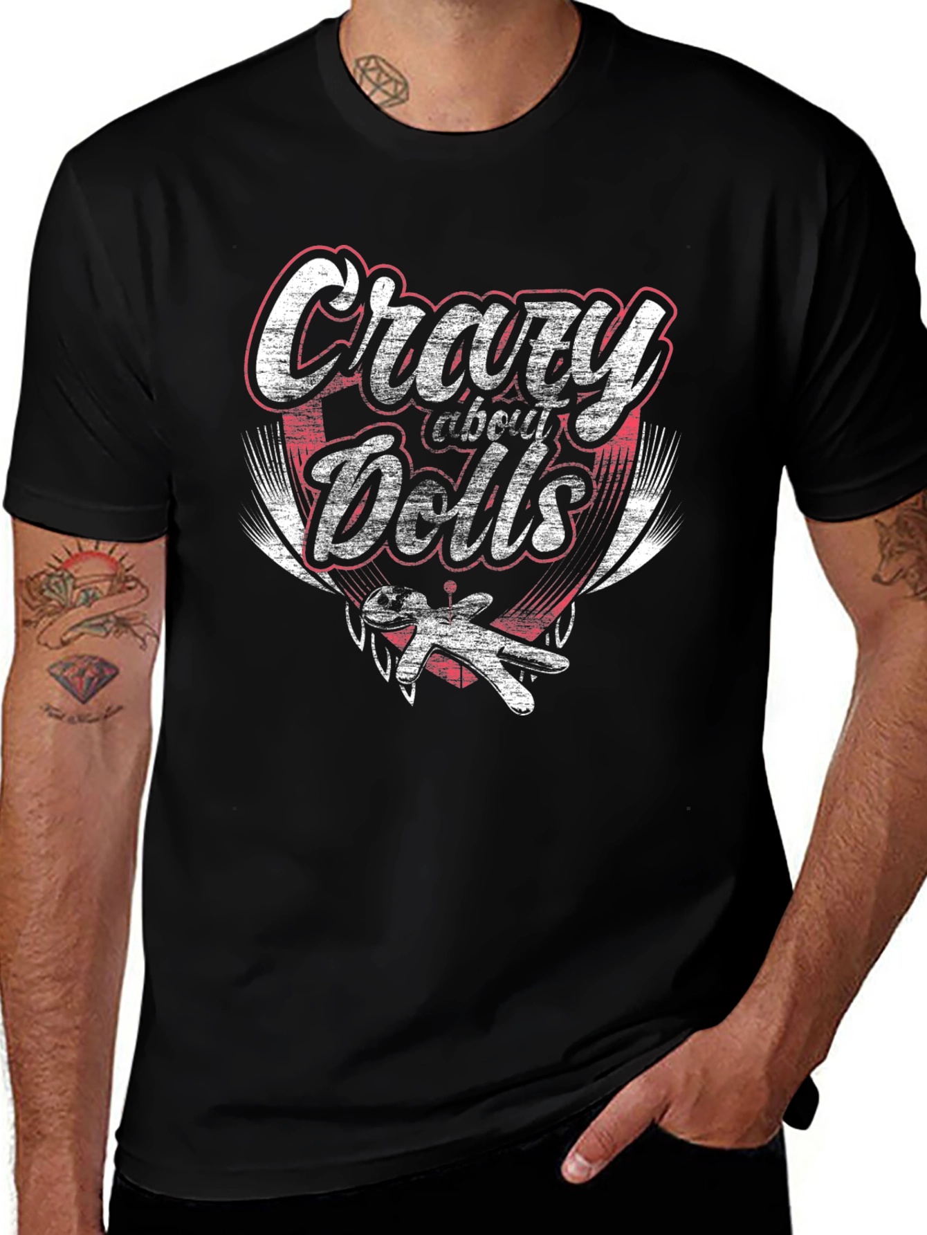 Crazy About Dolls T-Shirt - Horror Doll Fan Tee