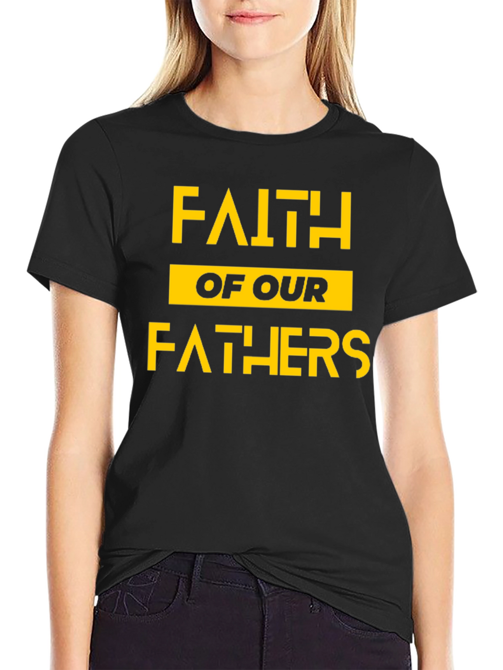 Faith of Our Fathers Graphic T-Shirt