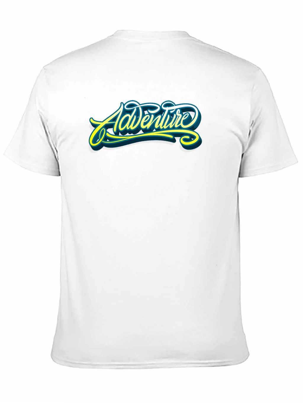 Adventure Graphic Print Black T-Shirt