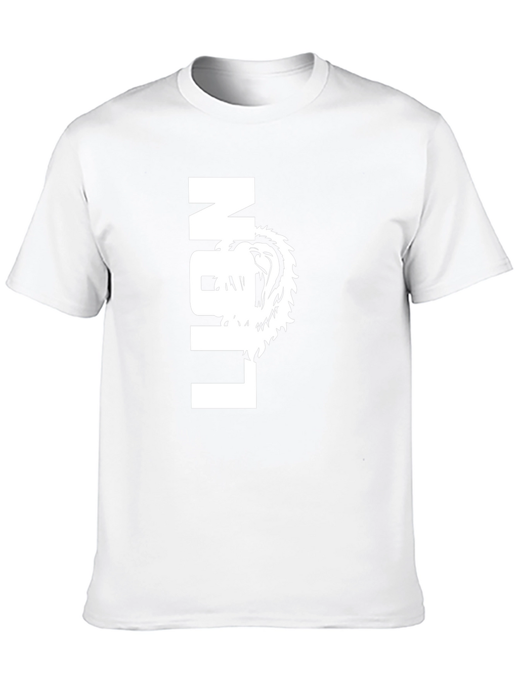 Lion Graphic Tee - Bold Black T-Shirt